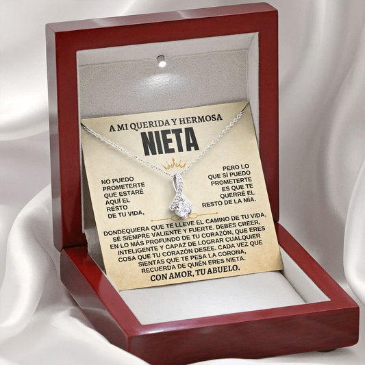 Jewelry A Mi Querida y Hermosa Nieta - Abuelo - Beautiful Gift Set - SS117SP