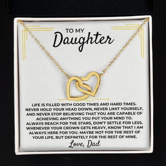 Jewelry [ALMOST SOLD OUT] To My Daughter - Love Dad - Beautiful Gift Set - SS372D