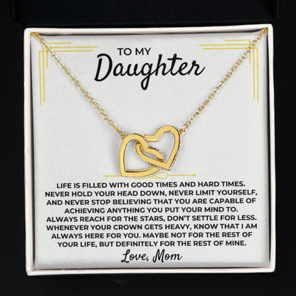 Jewelry [ALMOST SOLD OUT] To My Daughter - Love Mom - Beautiful Gift Set - SS372