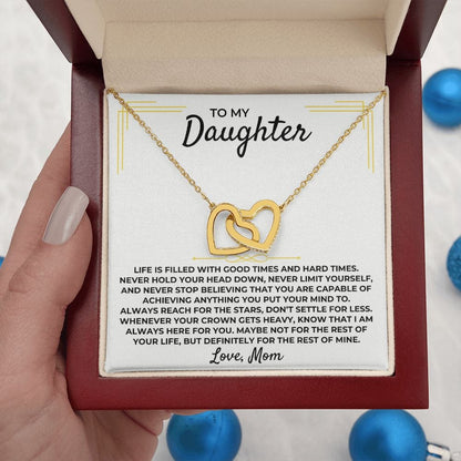 Jewelry [ALMOST SOLD OUT] To My Daughter - Love Mom - Beautiful Gift Set - SS372