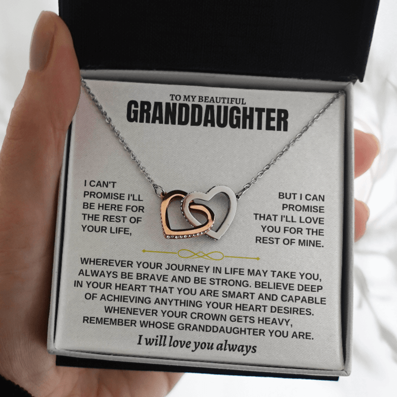 Jewelry [ALMOST SOLD OUT] To My Granddaughter - Beautiful Gift Set - SS117-GM