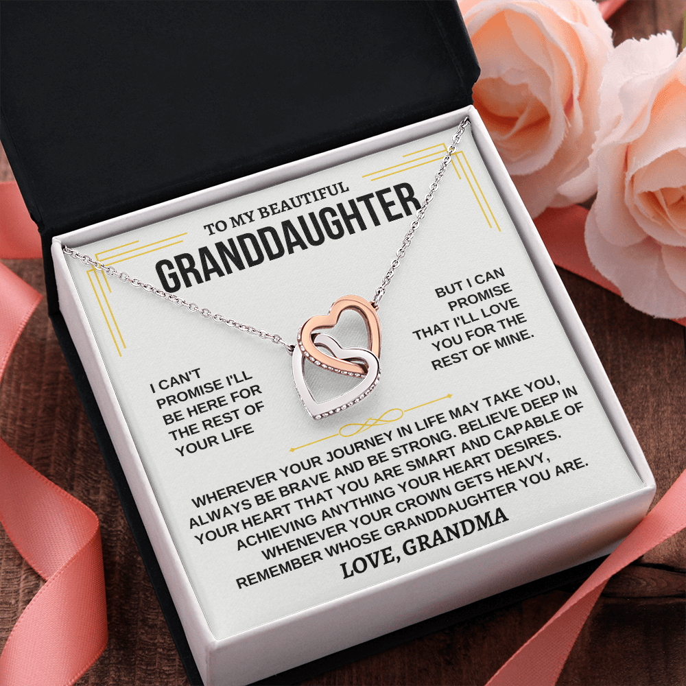 Jewelry [ALMOST SOLD OUT] To My Granddaughter - Love Grandma - Beautiful Gift Set - SS117GM