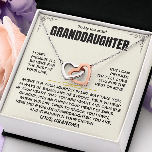 Jewelry [ALMOST SOLD OUT] To My Granddaughter - Love Grandma - Beautiful Gift Set - SS117GM2