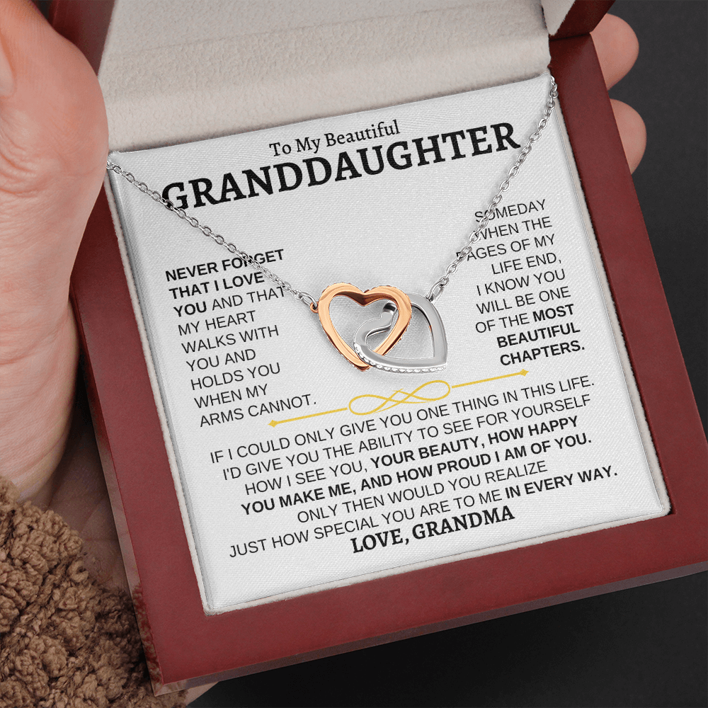 Jewelry [ALMOST SOLD OUT] To My Granddaughter - Love Grandma - Beautiful Gift Set - SS170