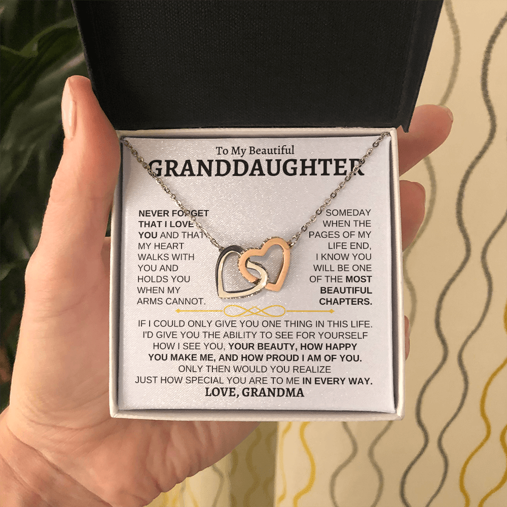 Jewelry [ALMOST SOLD OUT] To My Granddaughter - Love Grandma - Beautiful Gift Set - SS170
