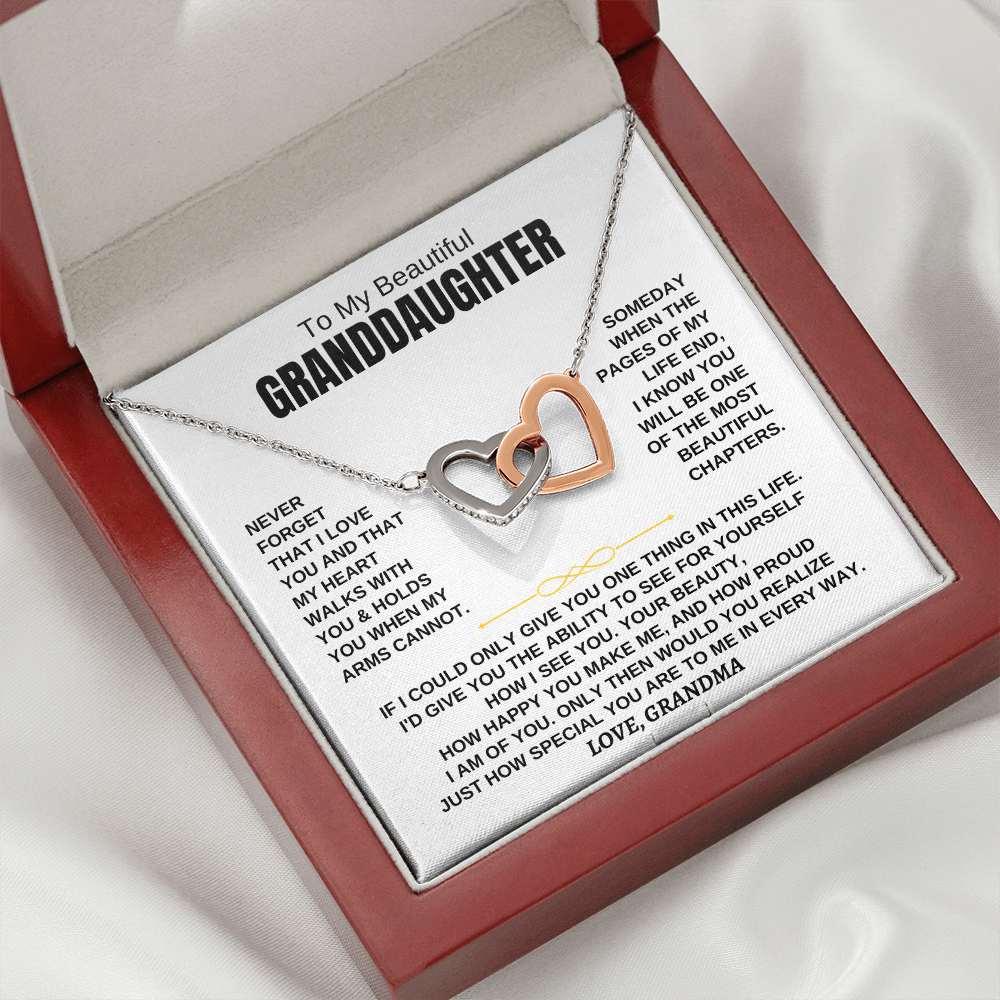 Jewelry [ALMOST SOLD OUT] To My Granddaughter - Love Grandma - Beautiful Gift Set - SS170V3