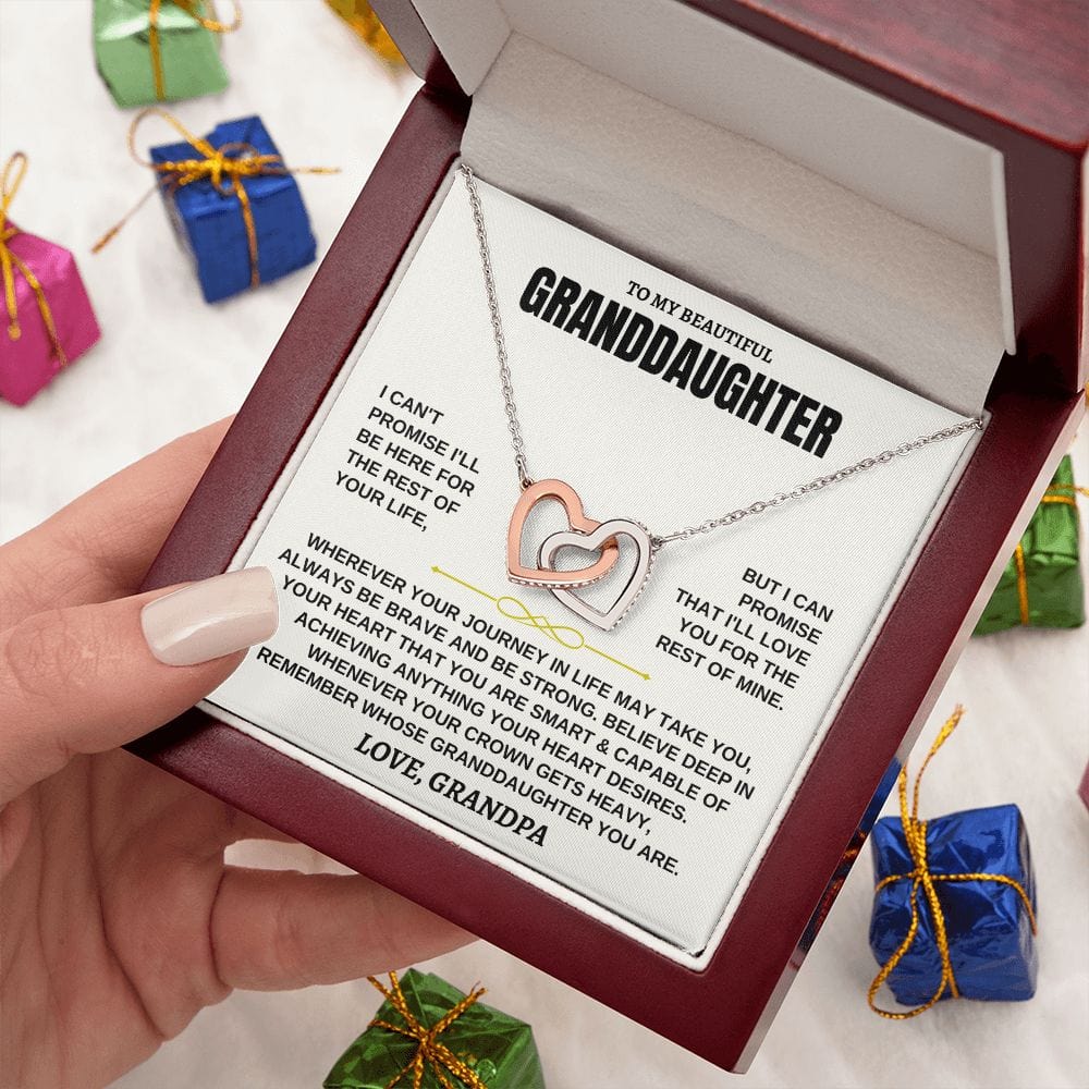 Special Gift for Granddaughters from Grandpa | Necklace Set – Sugar Spring  Co