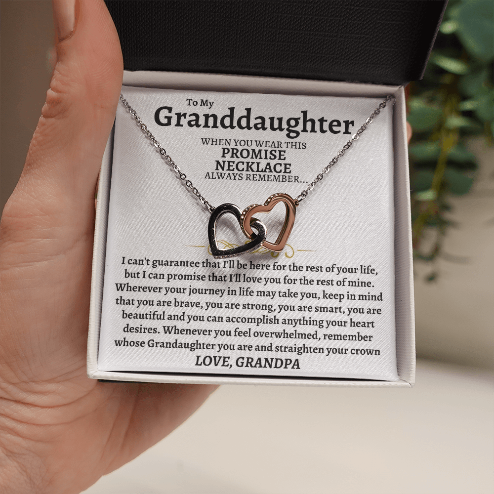 Jewelry [ALMOST SOLD OUT] To My Granddaughter - Love, Grandpa - Beautiful Gift Set - SS90