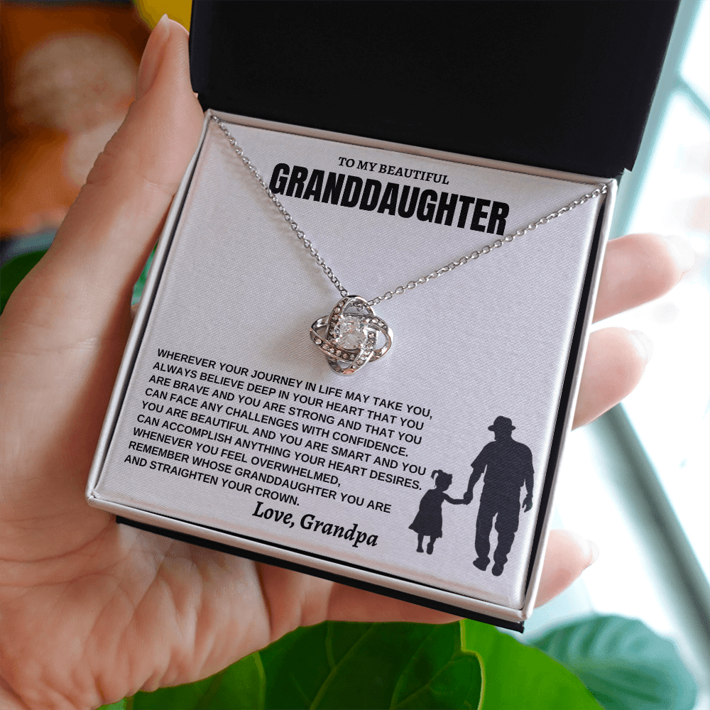 Jewelry (ALMOST SOLD OUT) To My Granddaughter - Love Grandpa - Gift Set - SS94V2