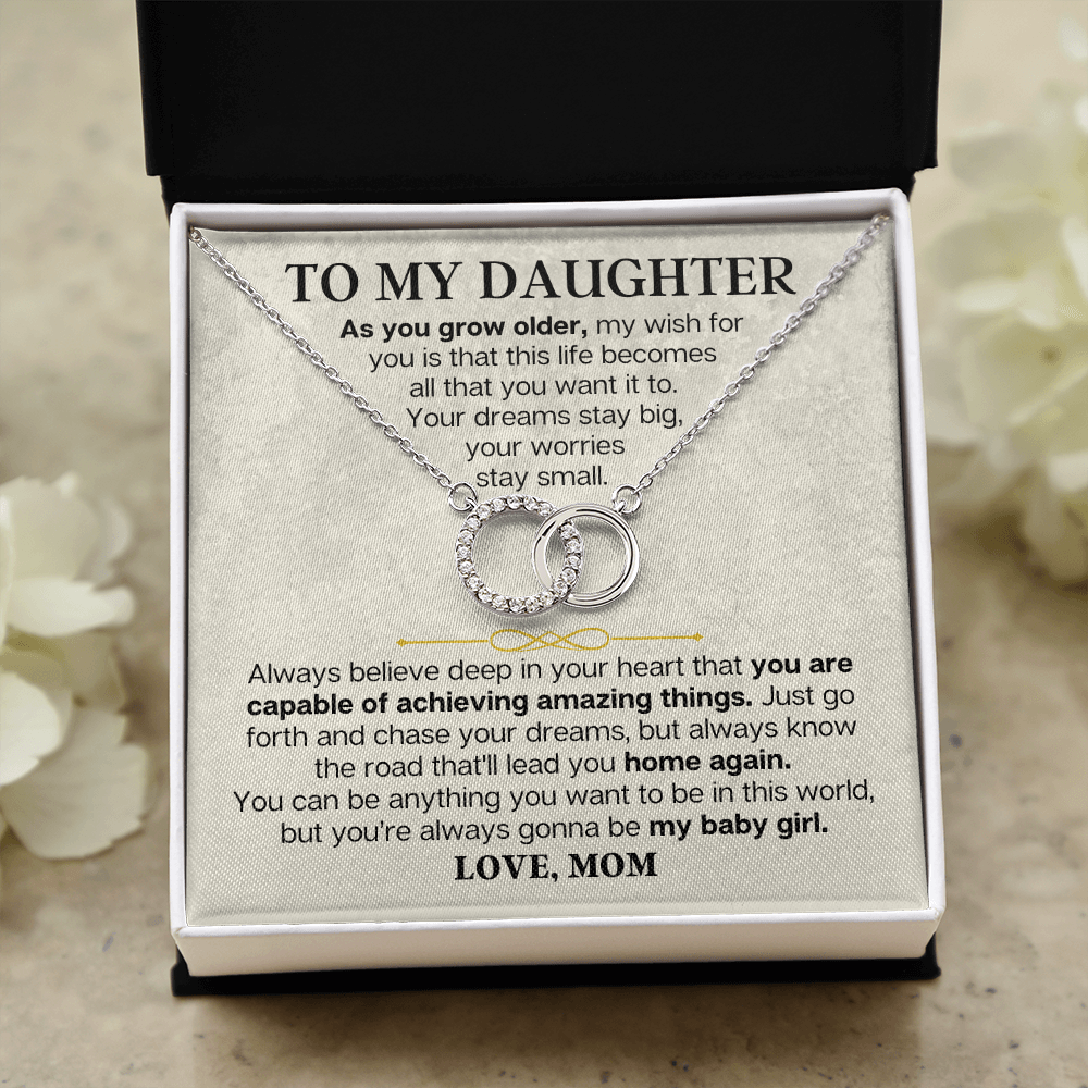 Jewelry Always Gonna Be My Baby Girl - Love, Mom - Beautiful Gift Set - SS189