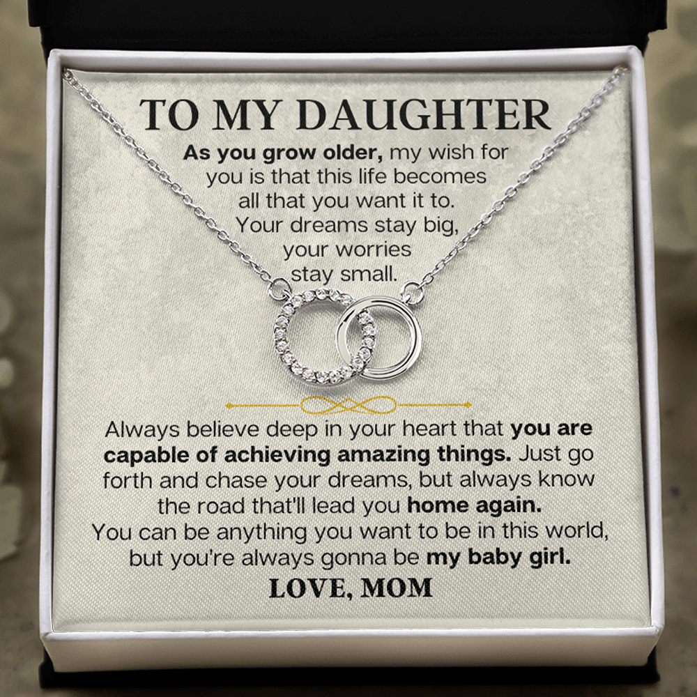 Jewelry Always Gonna Be My Baby Girl - Love, Mom - Beautiful Gift Set - SS189