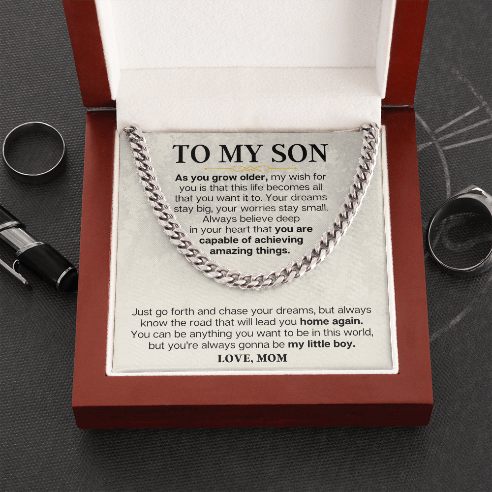 Jewelry Always Gonna Be My Little Boy - Love, Mom - Gift Set - SS191