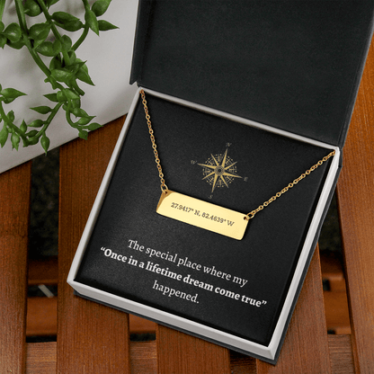 Jewelry Coordinates Horizontal Dainty Bar Necklace - SS56