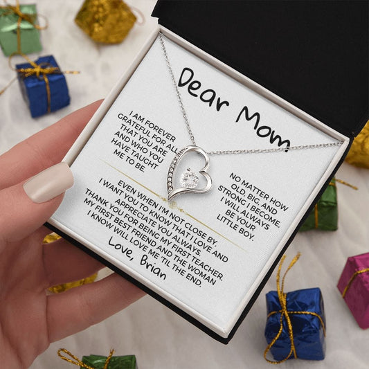 Jewelry Dear Mom - From Son - Necklace Gift Set - SS368V2