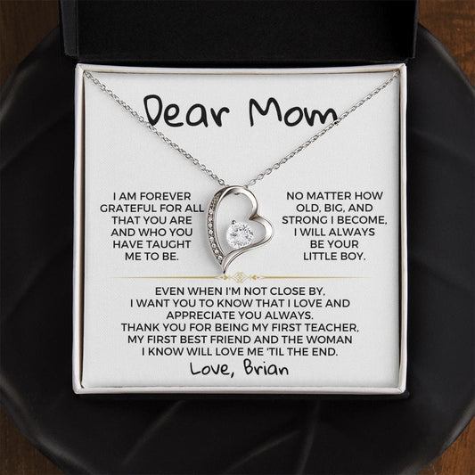 Jewelry Dear Mom - From Son - Necklace Gift Set - SS368V2