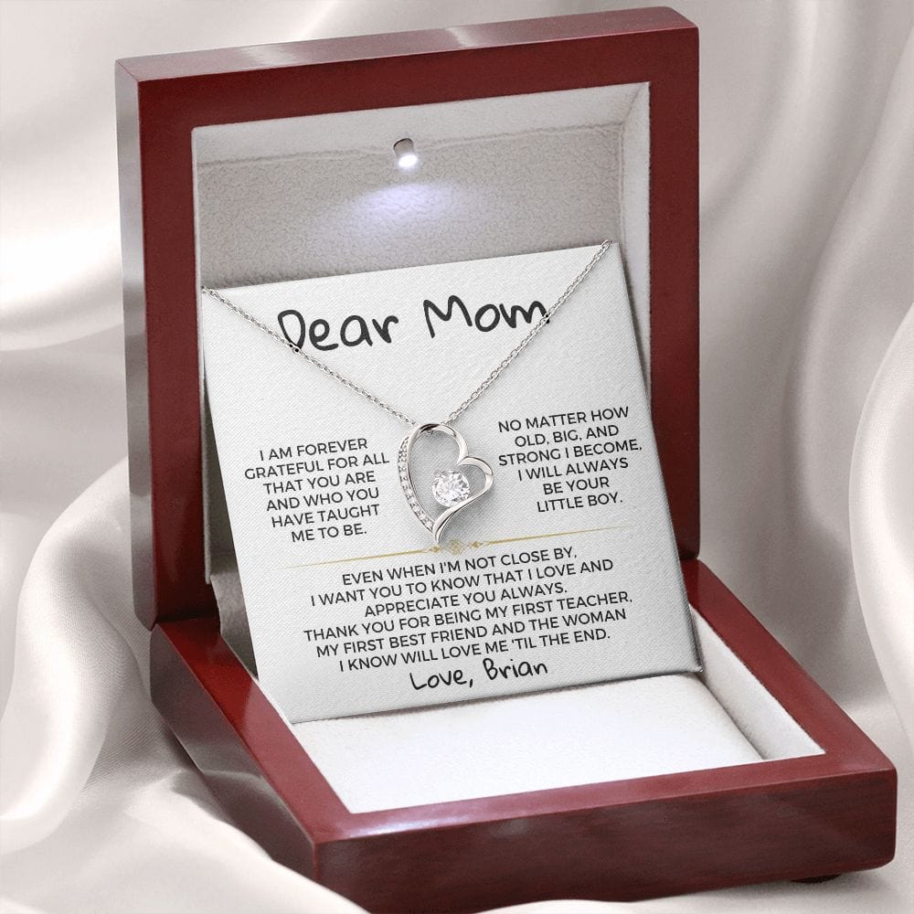 Jewelry Dear Mom - From Son - Necklace Gift Set - SS368V2