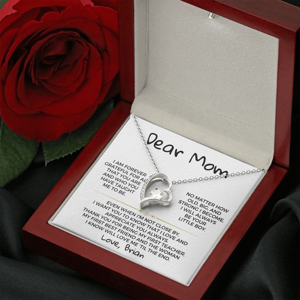 Jewelry Dear Mom - From Son - Necklace Gift Set - SS368V2