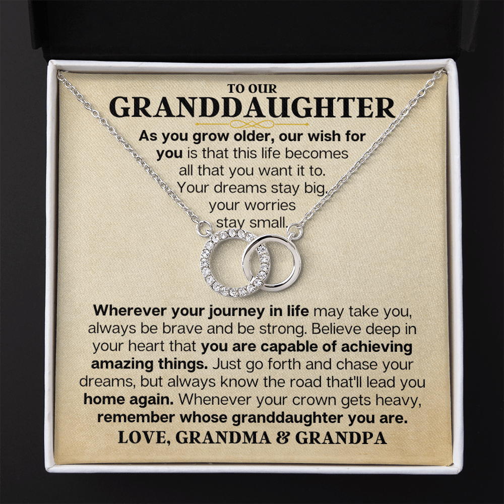 Jewelry Our Granddaughter - Capable Of Amazing Things - Beautiful Gift Set - SS193GMGP