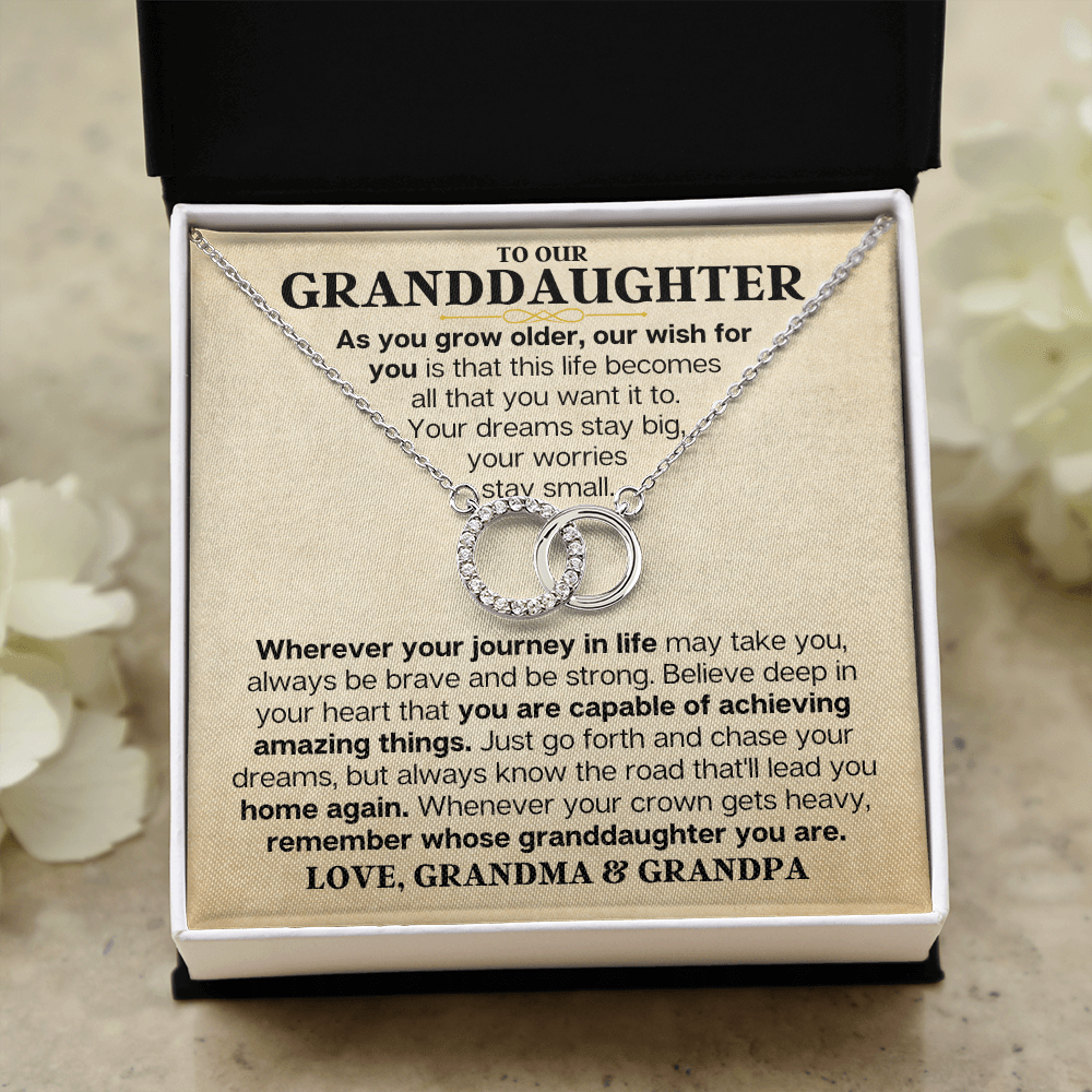 Jewelry Our Granddaughter - Capable Of Amazing Things - Beautiful Gift Set - SS193GMGP