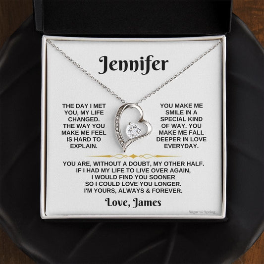 Jewelry Personalized - I'm Yours Always & Forever Gift Set - SS348