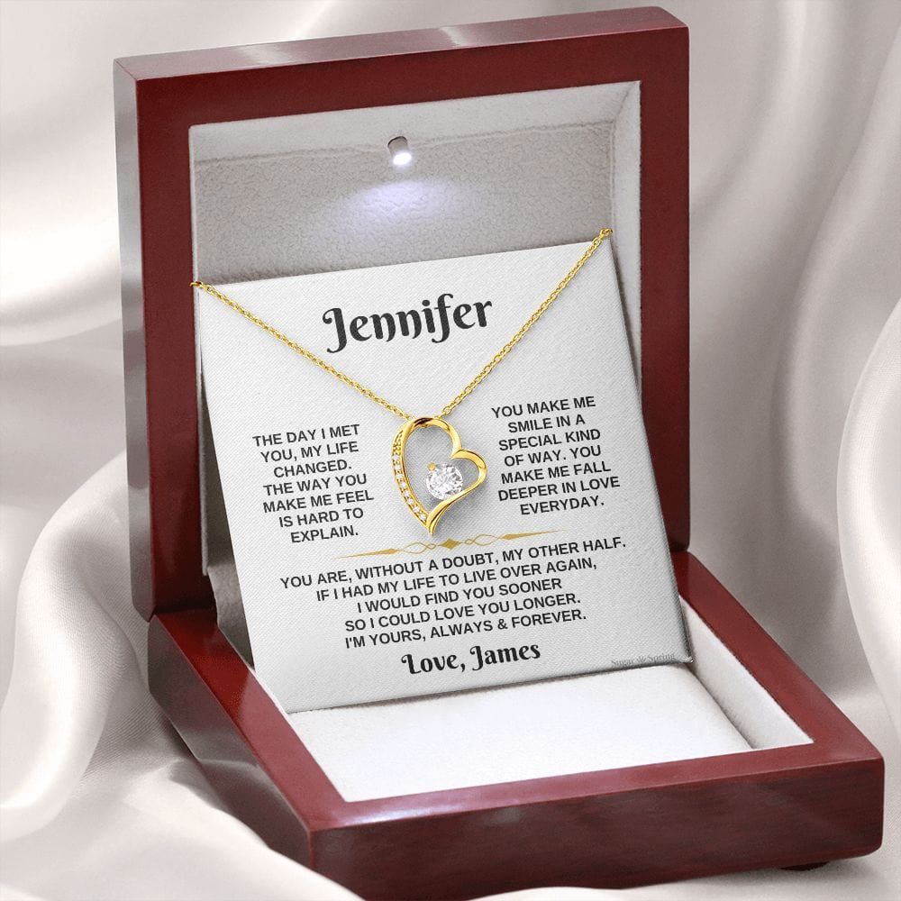 Jewelry Personalized - I'm Yours Always & Forever Gift Set - SS354