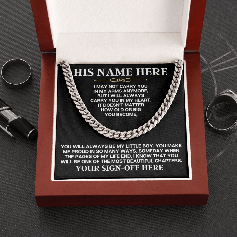Jewelry Personalized - You Make Me Proud - Gift Set - SS270P