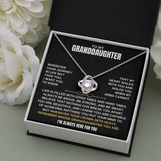 Jewelry "Remember Whose Granddaughter You Are" - Beautiful Gift Set - SS127