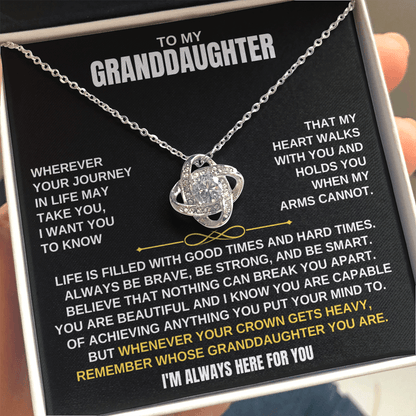 Jewelry "Remember Whose Granddaughter You Are" - Beautiful Gift Set - SS127