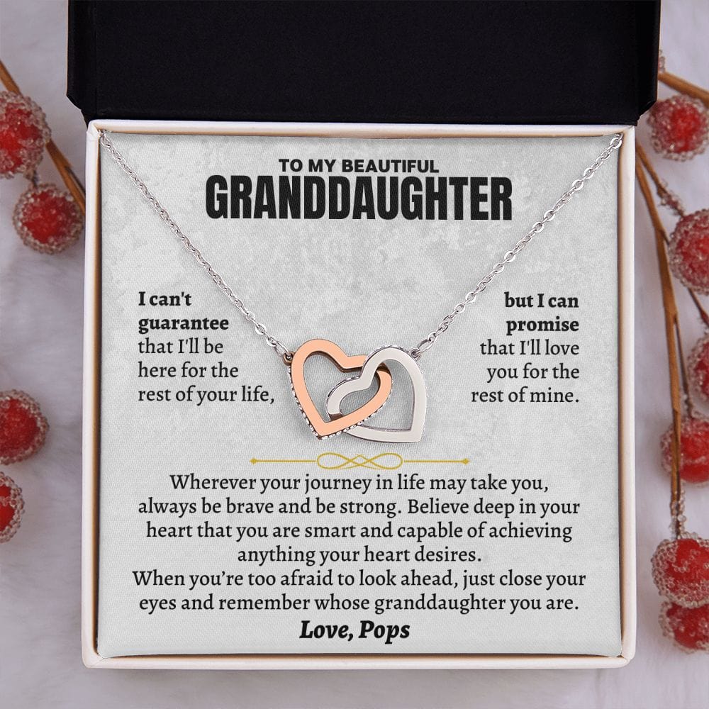 Jewelry "Remember Whose Granddaughter You Are" - Beautiful Gift Set - SS152