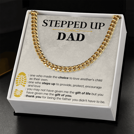 Jewelry Stepped Up Dad - Special Gift Set - SS213