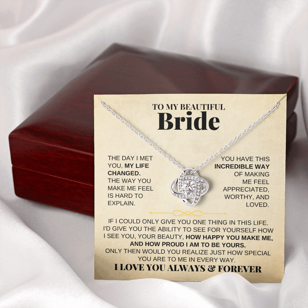 Jewelry To My Beautiful Bride - Beautiful Gift Set - SS162B