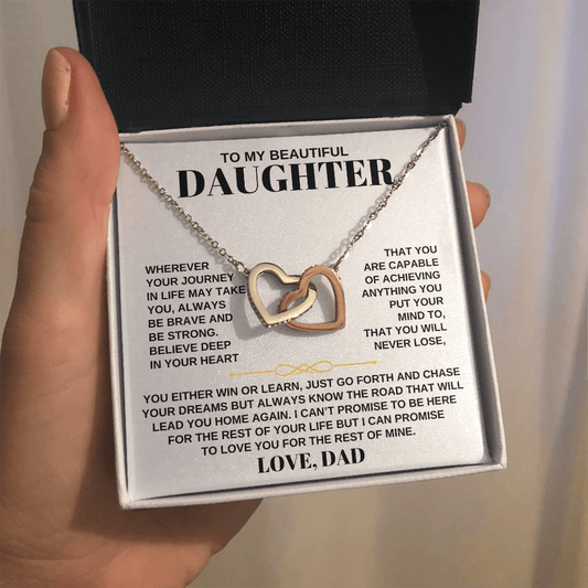 Jewelry To My Beautiful Daughter - Love Dad - Beautiful Gift Set - SS200