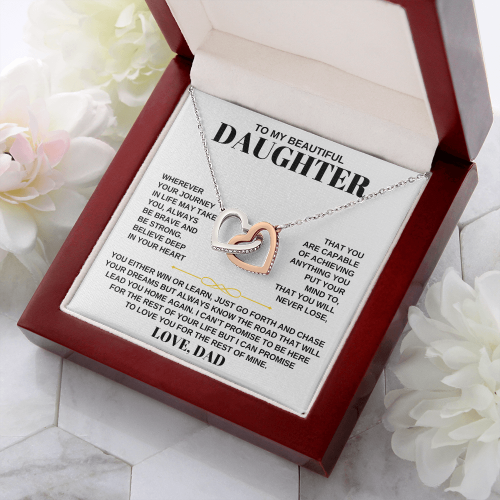 Jewelry To My Beautiful Daughter - Love Dad - Beautiful Gift Set - SS200