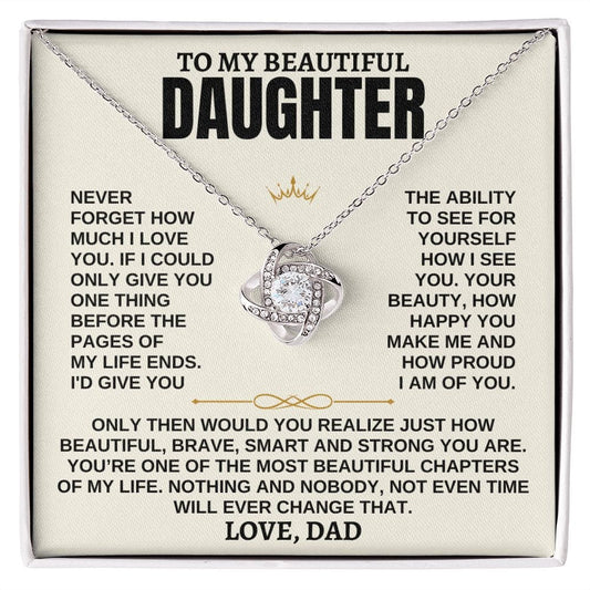Jewelry To My Beautiful Daughter - Love Dad - Beautiful Gift Set - SS277