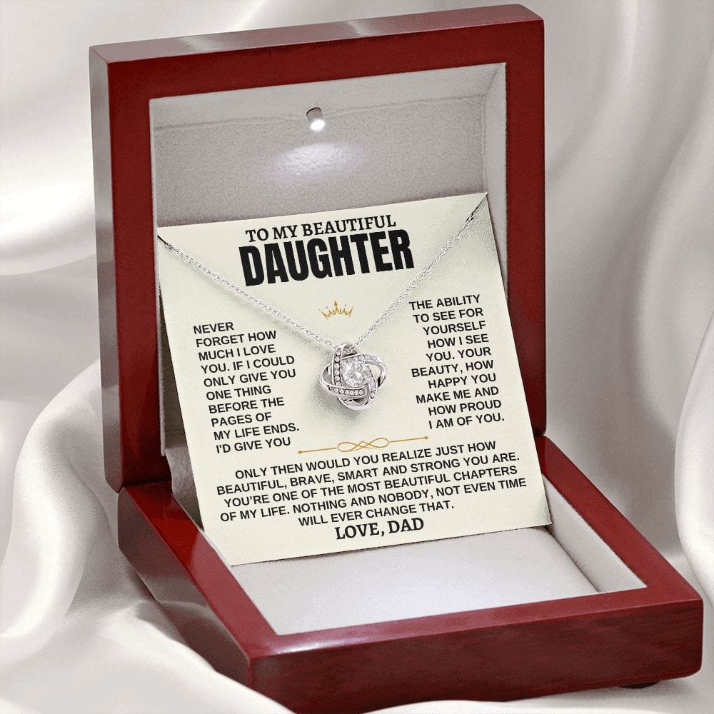 Jewelry To My Beautiful Daughter - Love Dad - Beautiful Gift Set - SS277