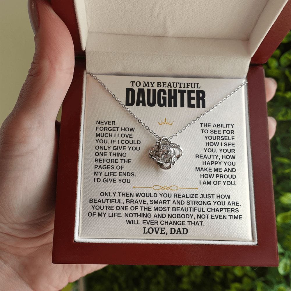 Jewelry To My Beautiful Daughter - Love Dad - Beautiful Gift Set - SS277