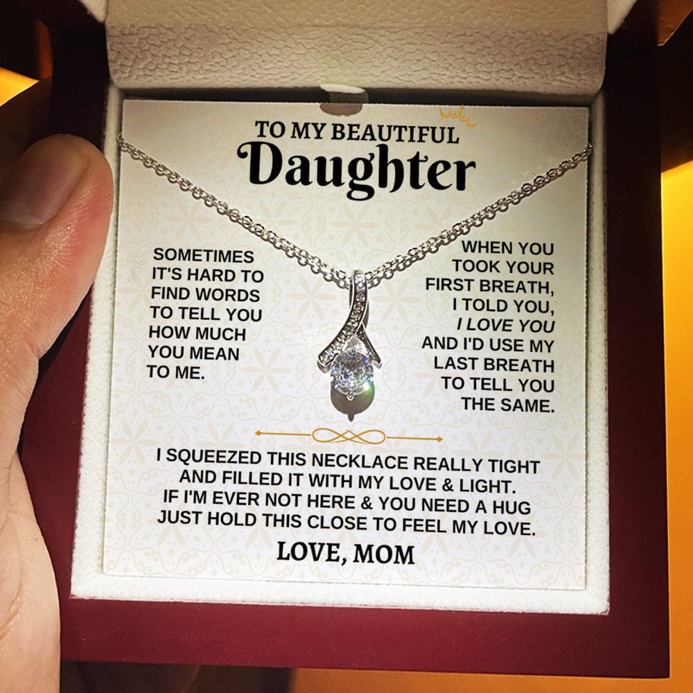 Jewelry To My Beautiful Daughter - Love Mom - Beautiful Gift Set - SS274