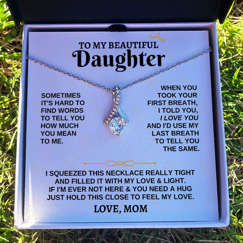 Jewelry To My Beautiful Daughter - Love Mom - Beautiful Gift Set - SS274