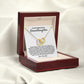 Jewelry To My Beautiful Granddaughter - Interlocked Gold Hearts Gift Set - SS390