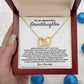Jewelry To My Beautiful Granddaughter - Interlocked Gold Hearts Gift Set - SS392