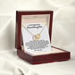 Jewelry To My Beautiful Granddaughter - Interlocked Gold Hearts Gift Set - SS393