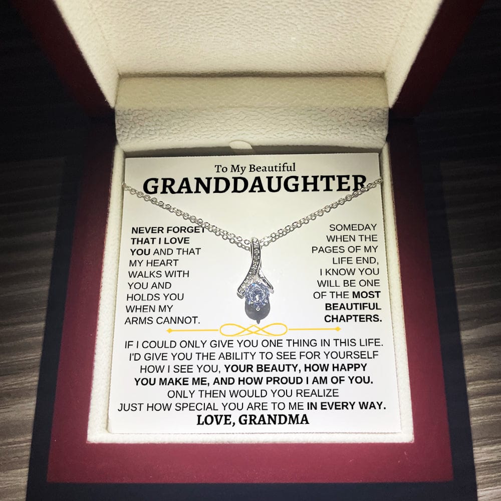 Jewelry To My Beautiful Granddaughter - Love Grandma - Gift Set - SS170