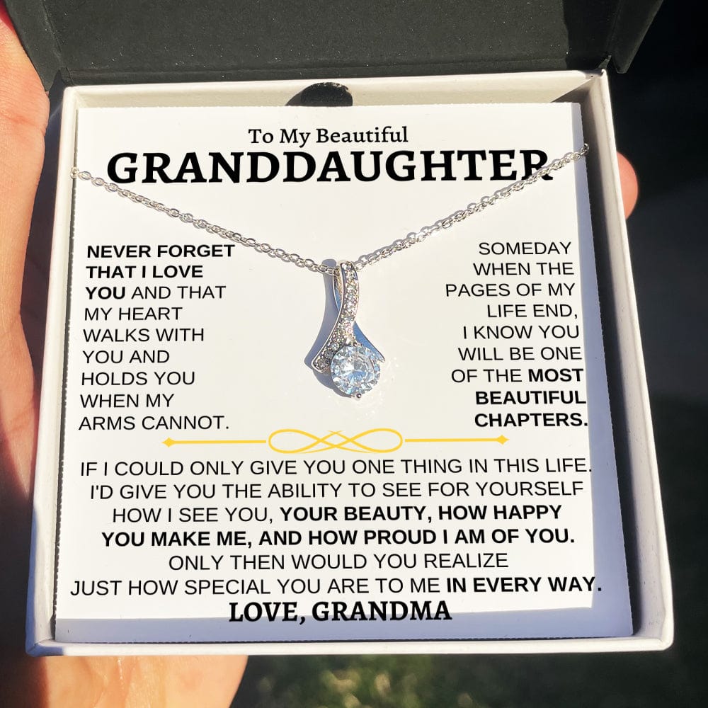 Jewelry To My Beautiful Granddaughter - Love Grandma - Gift Set - SS170