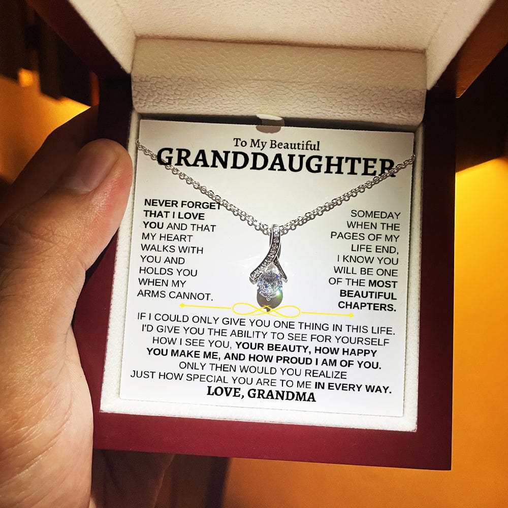 Jewelry To My Beautiful Granddaughter - Love Grandma - Gift Set - SS170