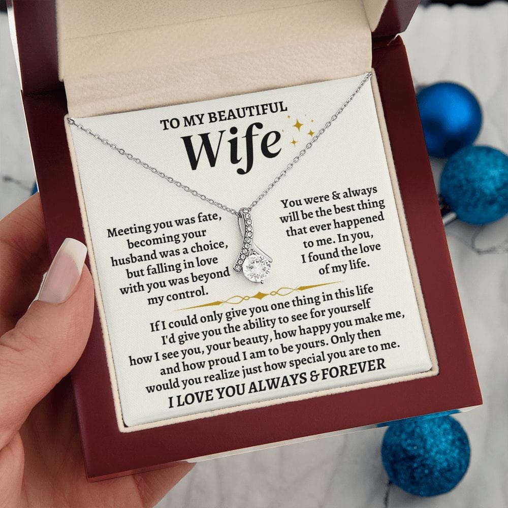 Jewelry To My Beautiful Wife - Beautiful Gift Set - SS323V2