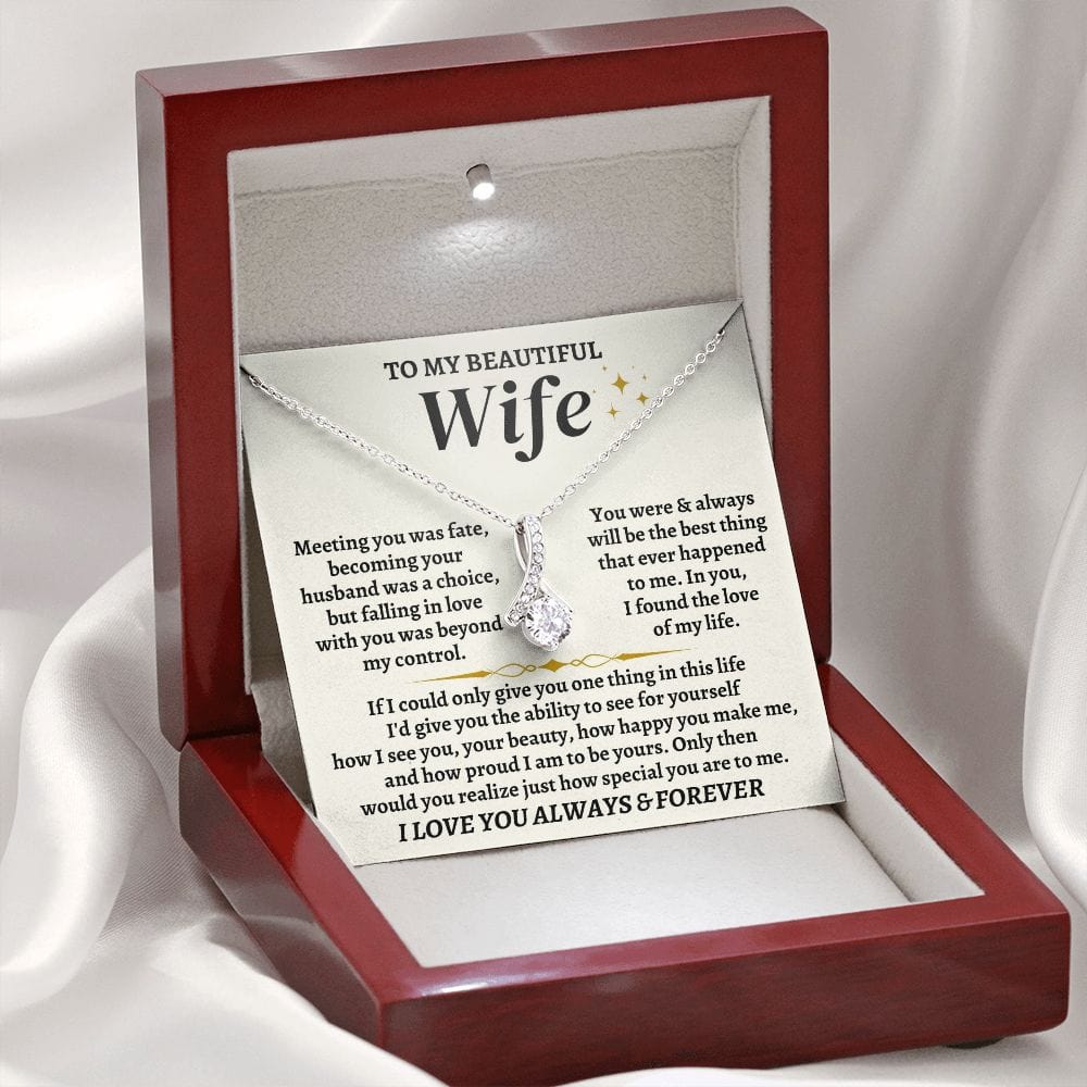 Jewelry To My Beautiful Wife - Beautiful Gift Set - SS323V2