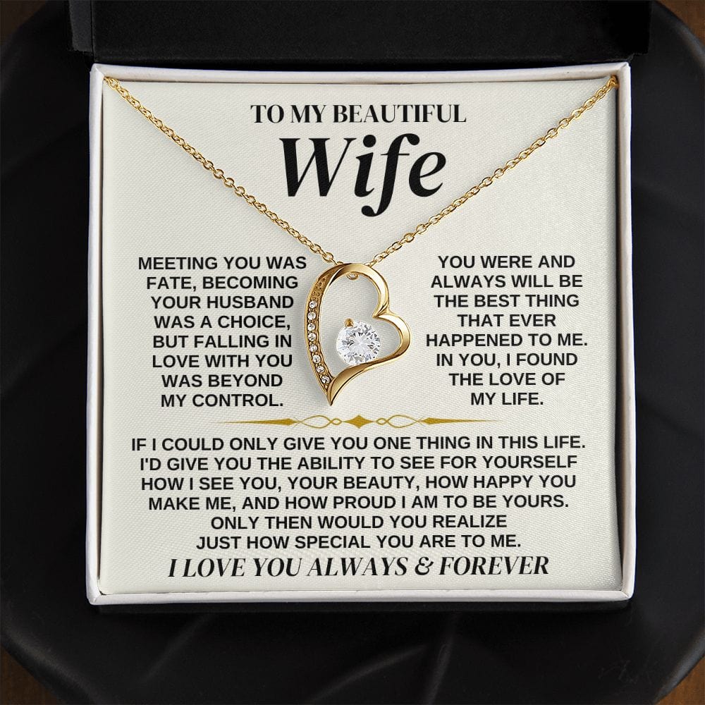 To My Wife Necklace 2024 | favors.com