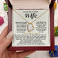 Jewelry To My Beautiful Wife - Forever Love Necklace Gift Set - SS323