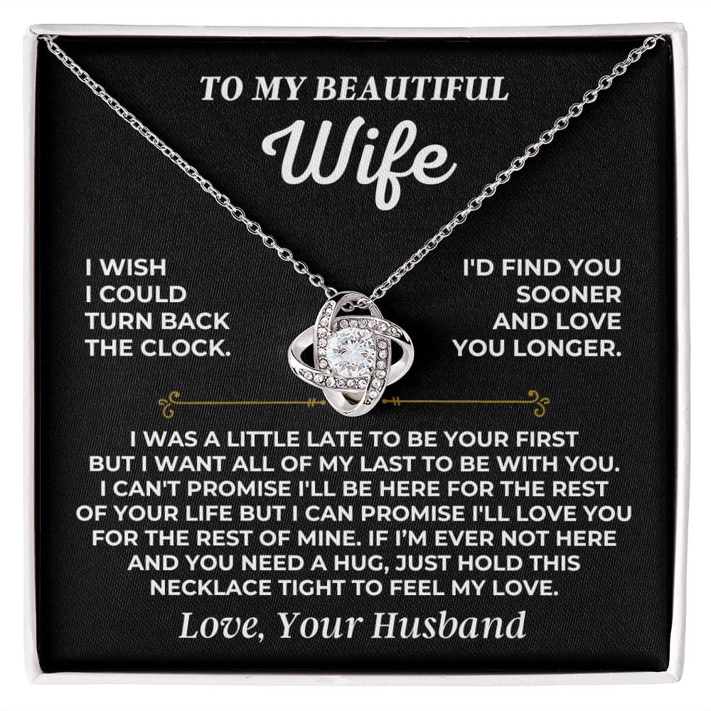 Jewelry To My Beautiful Wife - Love Knot Gift Set - SS468