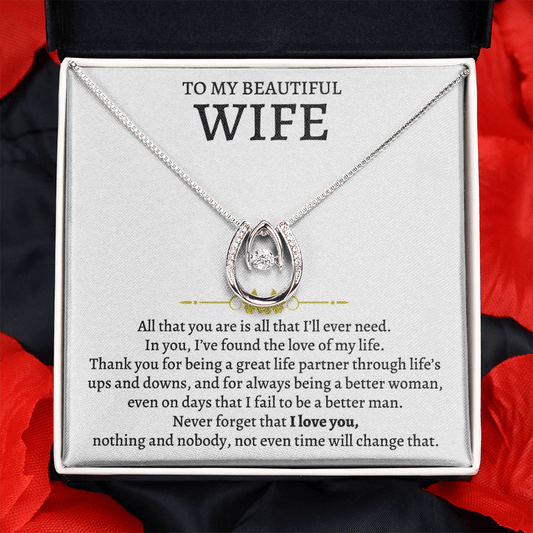 Jewelry To My Beautiful Wife - Love Knot Gift Set - SS93